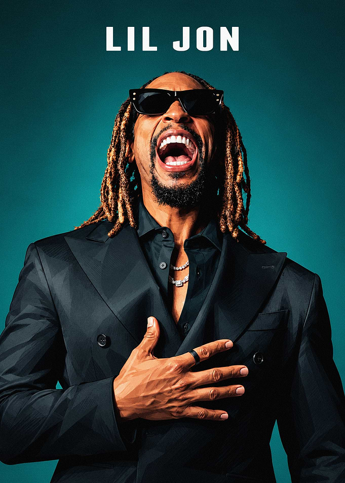 Lil Jon Portrait Poster
