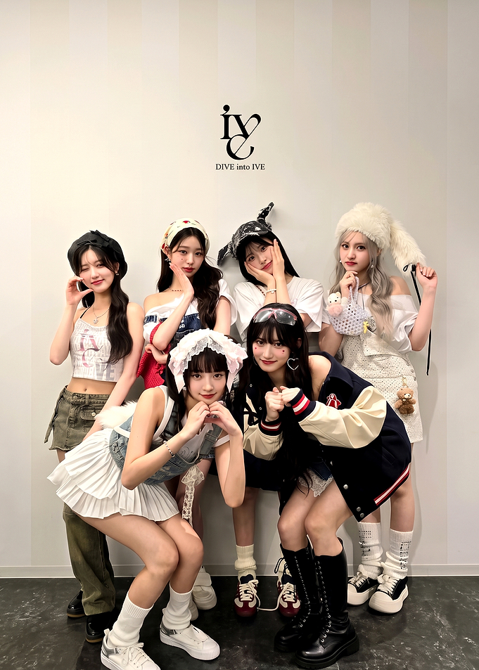 IVE K-pop Group Poster