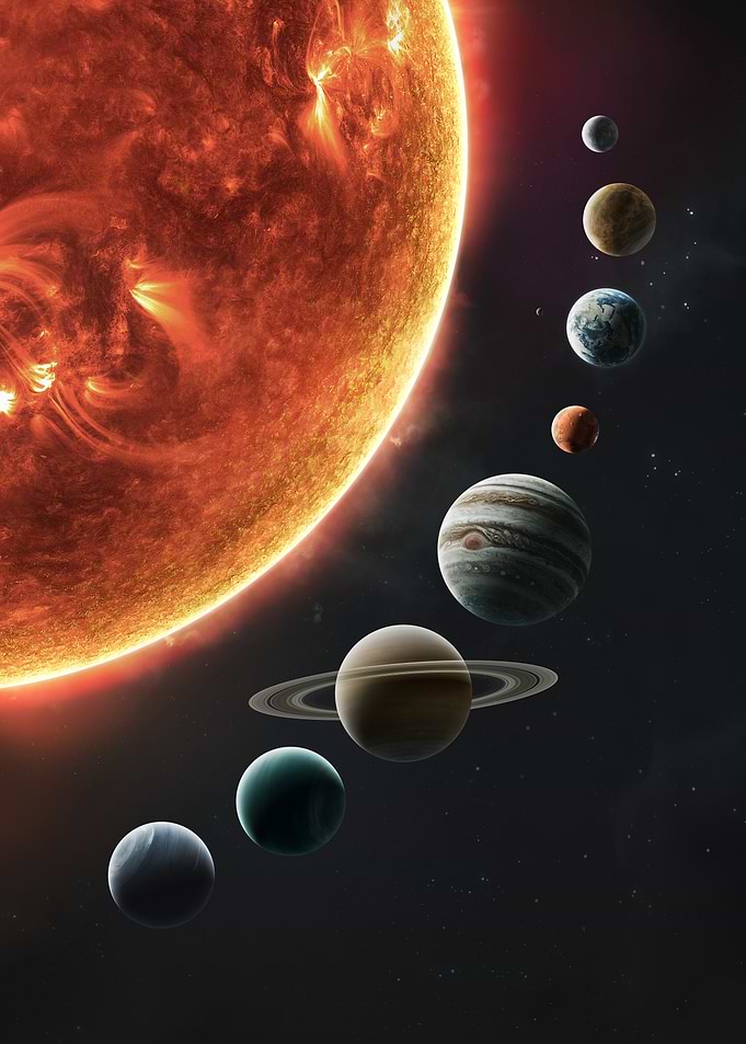Solar System Planets Alignment
