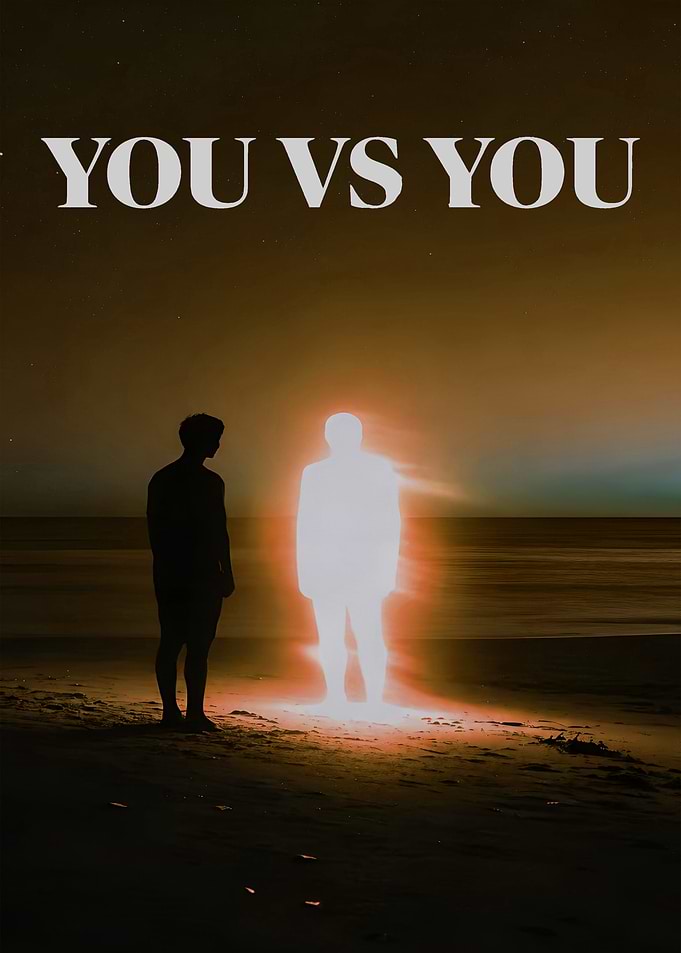 You vs You Inspirational Poster