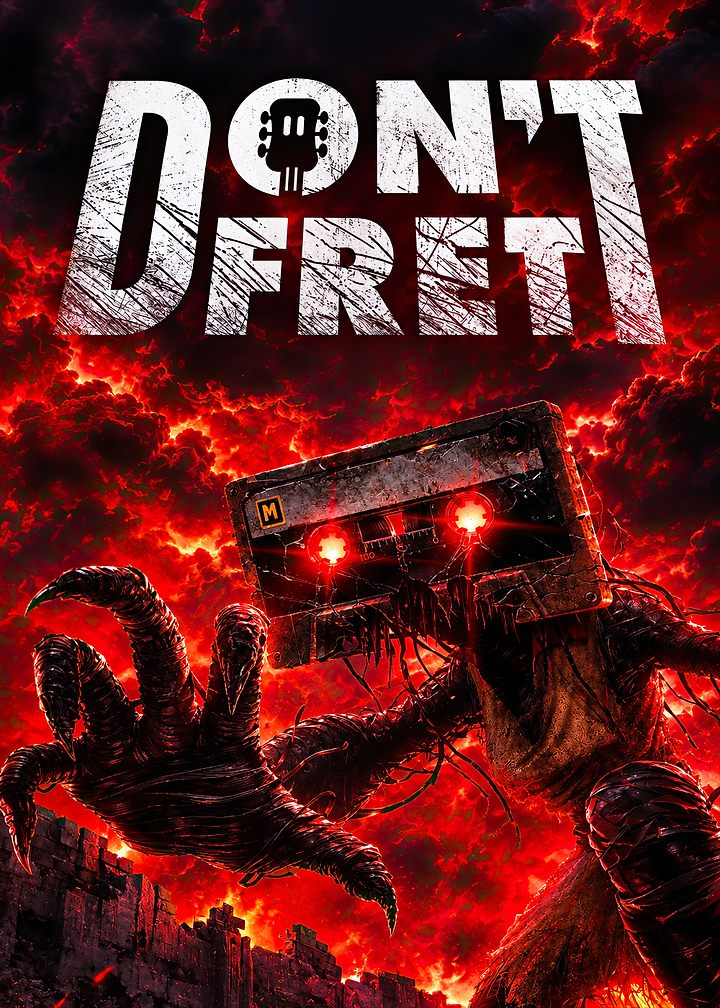 Don't Fret Horror Cassette Monster