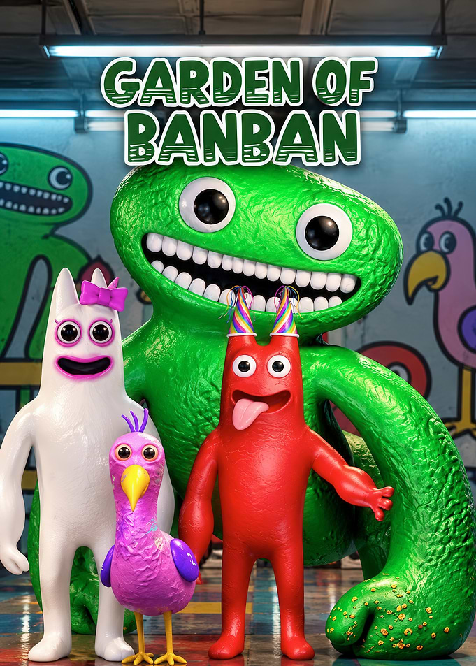 Garden of Banban Characters Poster