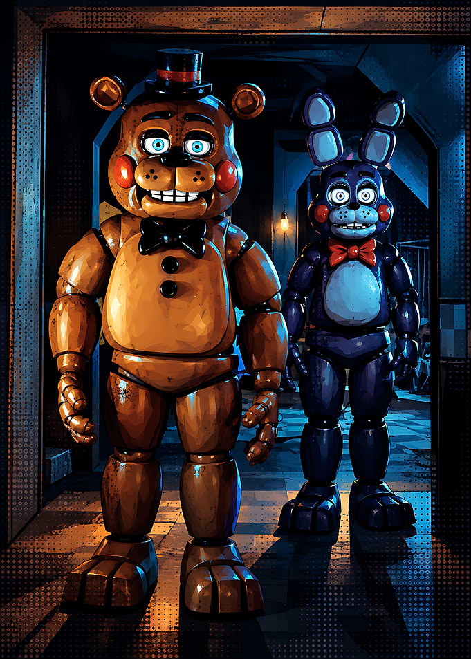 Toy Freddy and Toy Bonnie