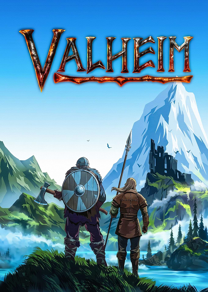 Valheim Video Game Key Art