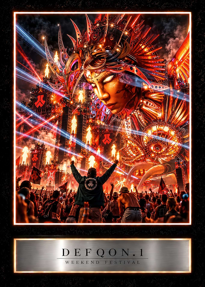 Defqon.1 Weekend Festival Stage Poster