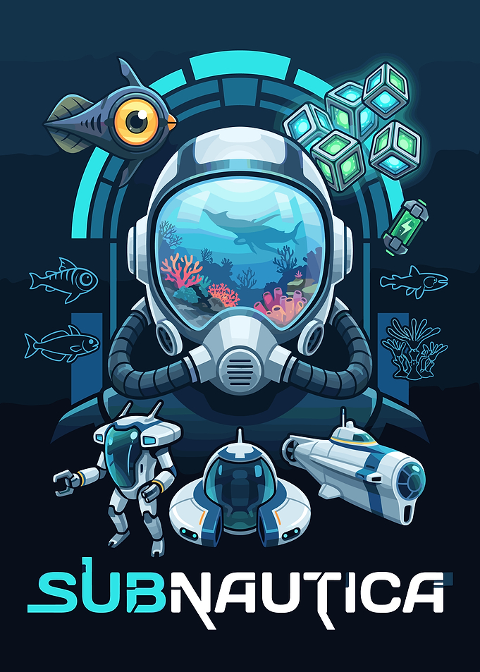 Subnautica Game Art
