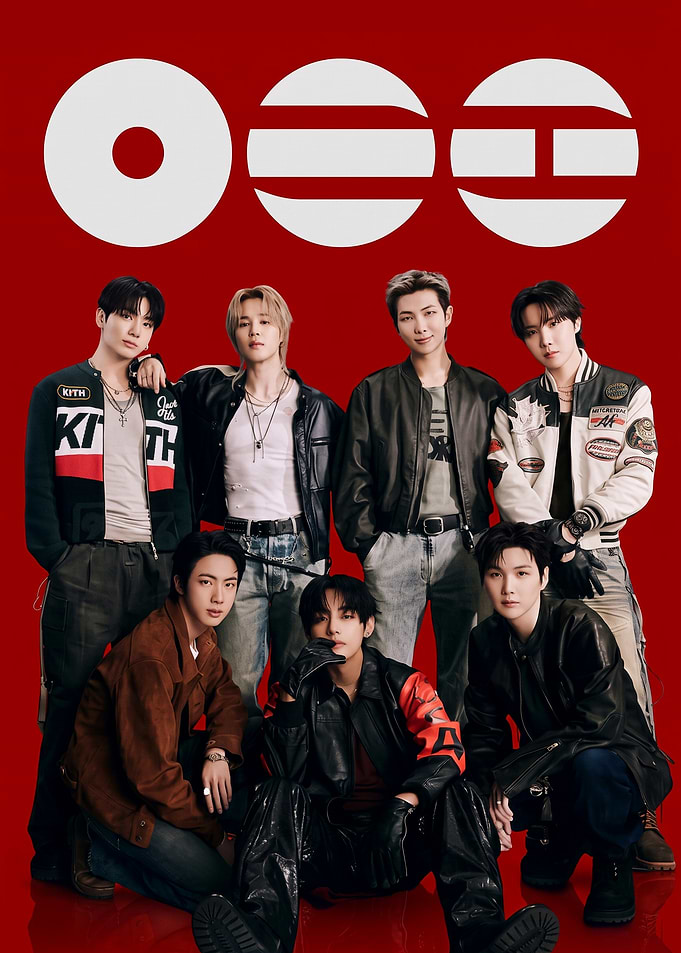 BTS Group Portrait Poster