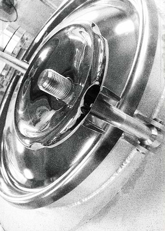 Close-up of Industrial Metal Component