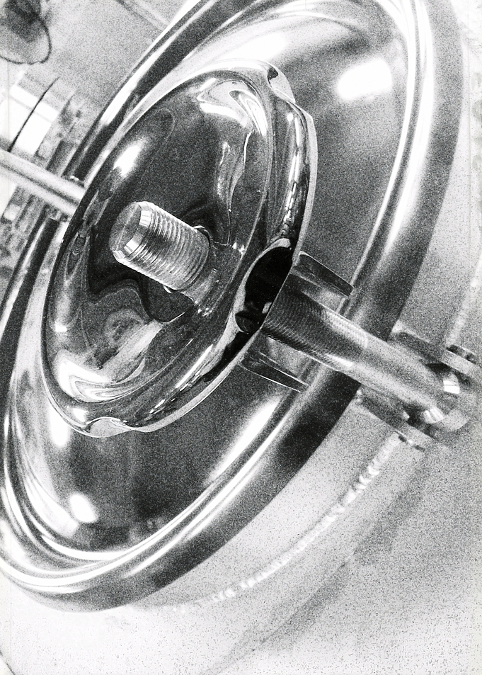Close-up of Industrial Metal Component
