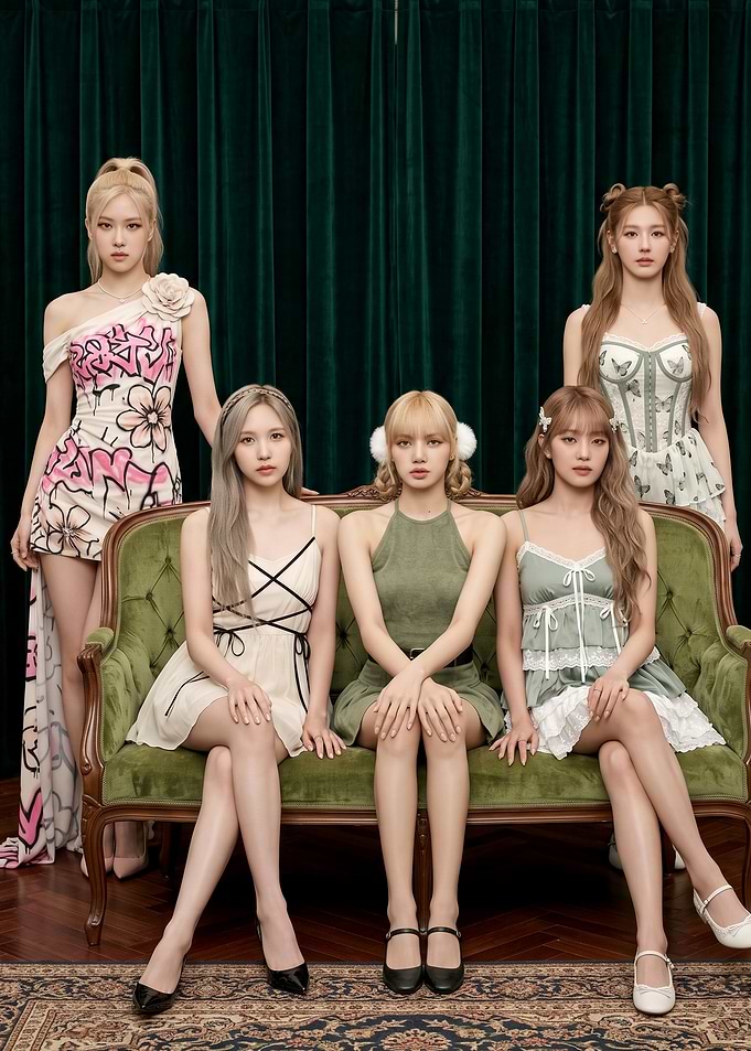 97Line Kpop Portrait Poster