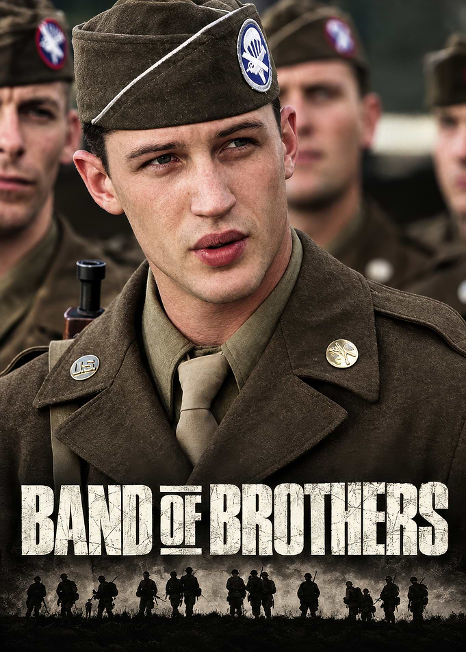 Band of Brothers Tom Hardy Poster