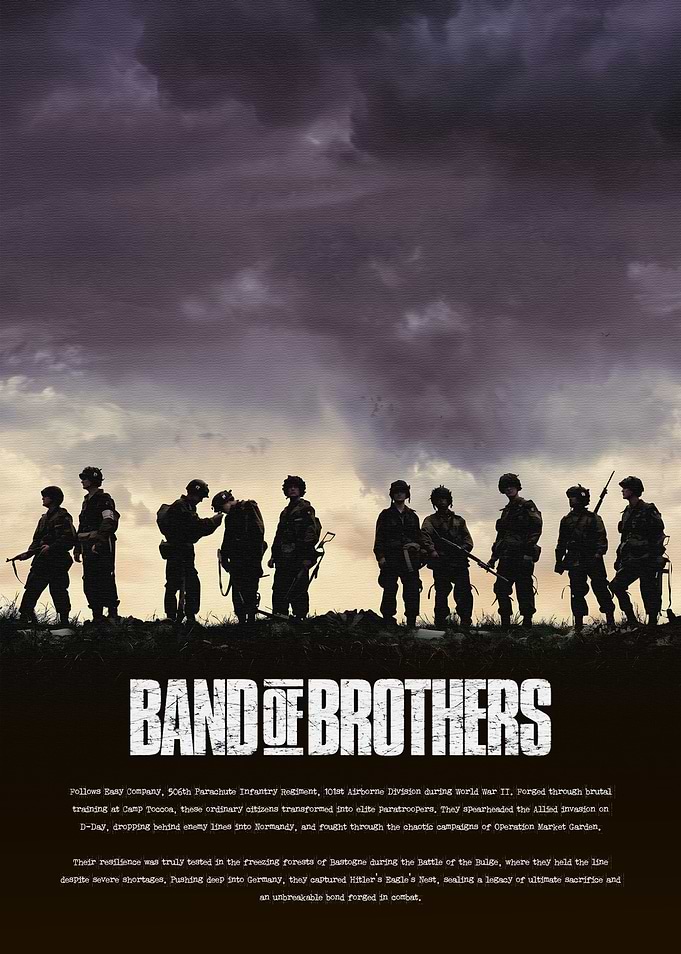 Band of Brothers TV Show Poster