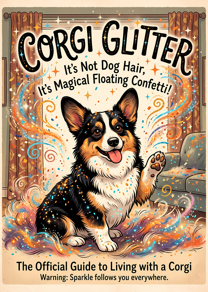 Corgi Glitter