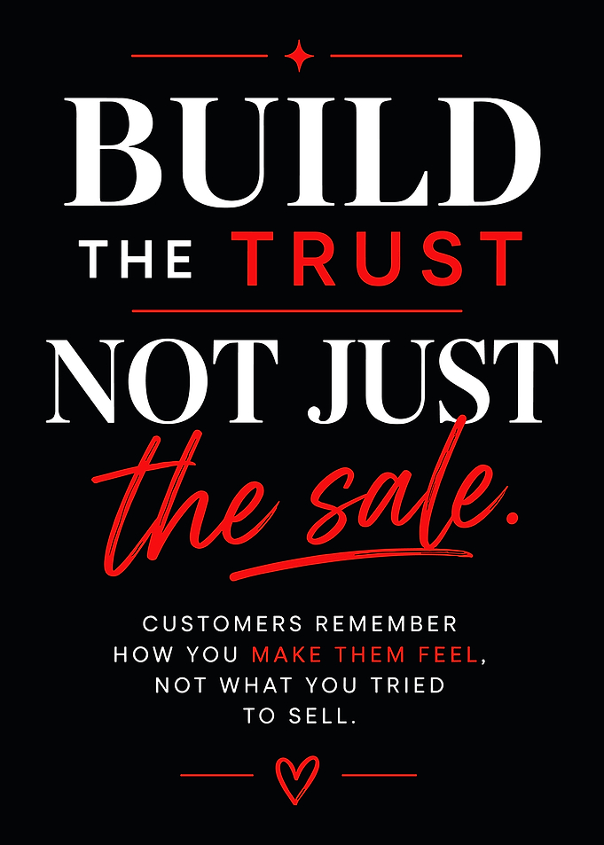 Build The Trust Inspirational Quote Poster