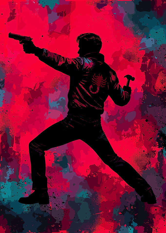 Drive Movie Scorpion Jacket Art
