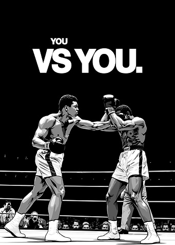Muhammad Ali You Vs You Poster