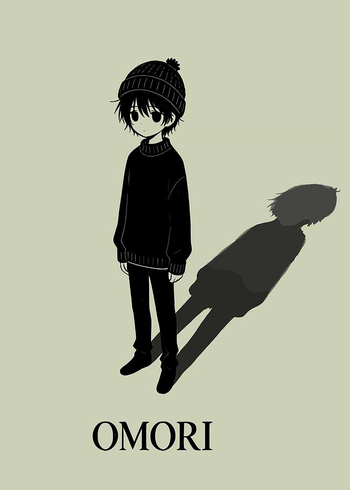Omori Character Minimalist Poster