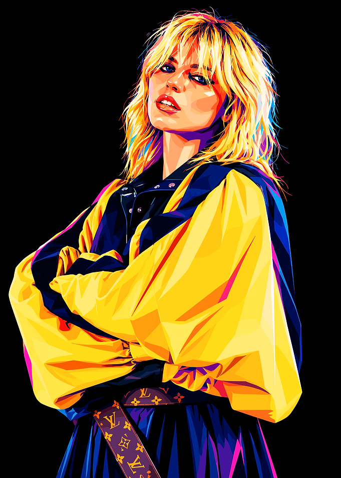 Reneé Rapp Pop Art Portrait
