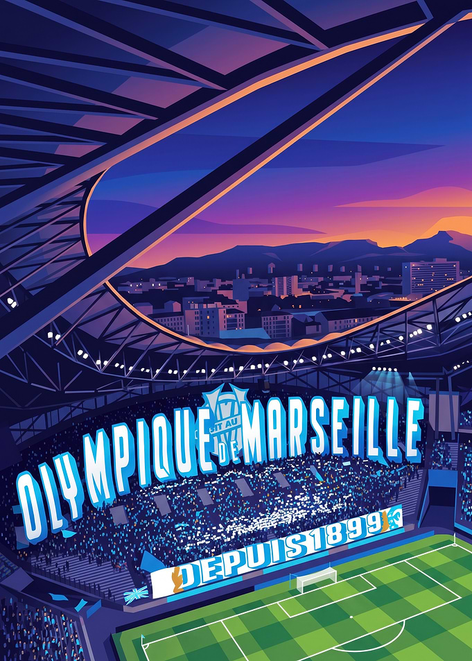 The Historic Home Of Olympique Marseille