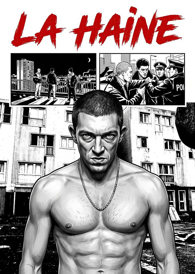 La Haine Movie Poster Art