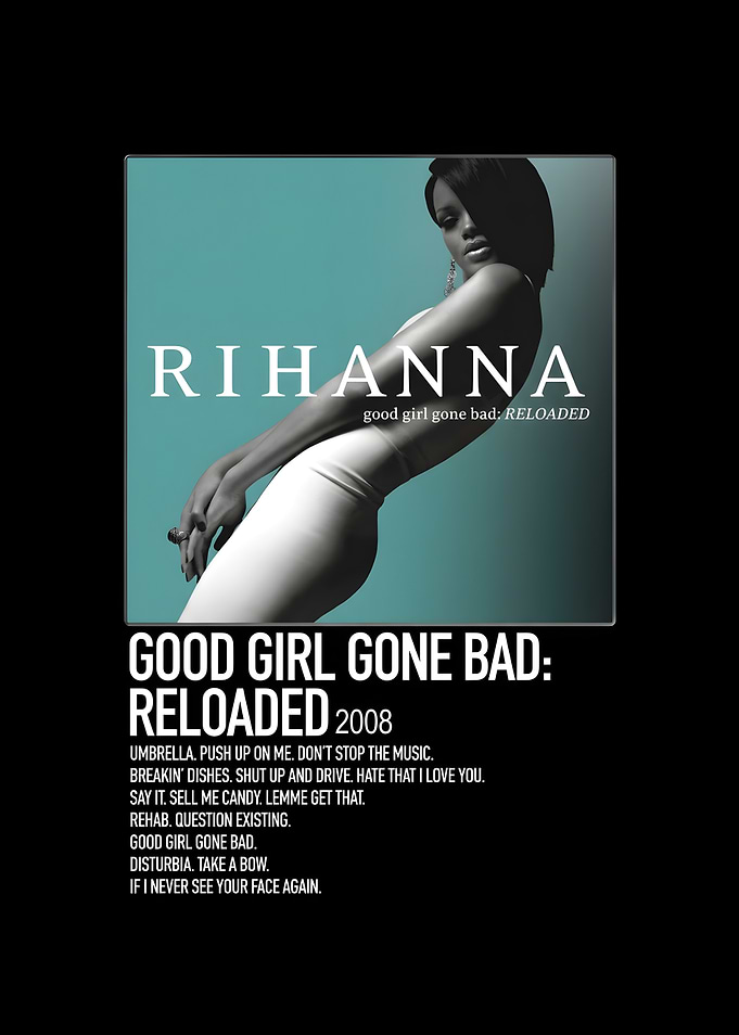 Rihanna Good Girl Gone Bad Poster