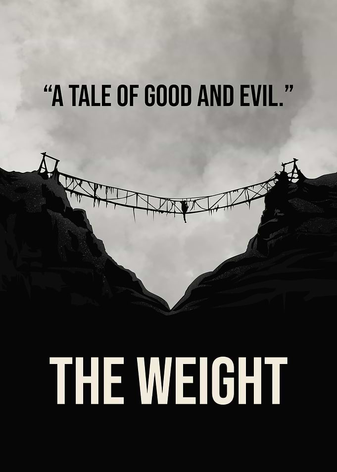 The Weight Minimalist Movie Poster