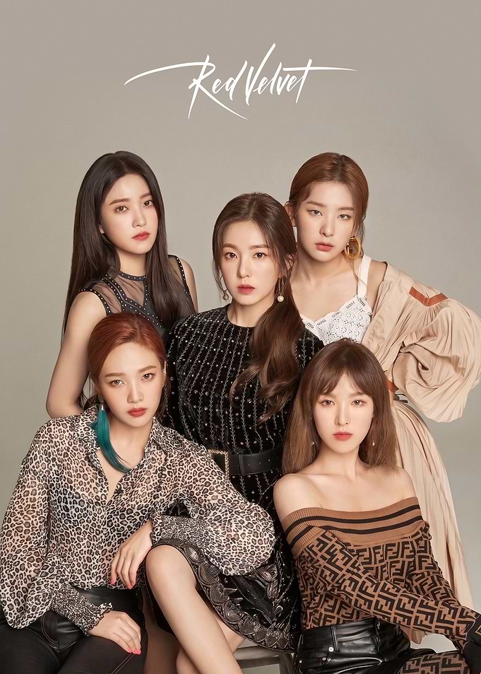 Red Velvet K-pop Group Portrait