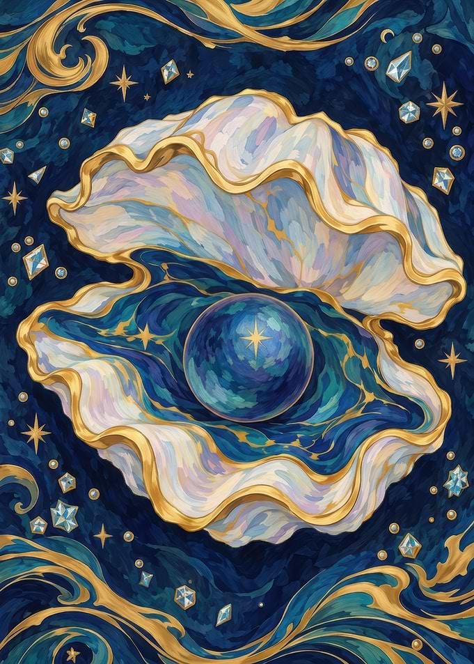 Giant Clam Blue Pearl