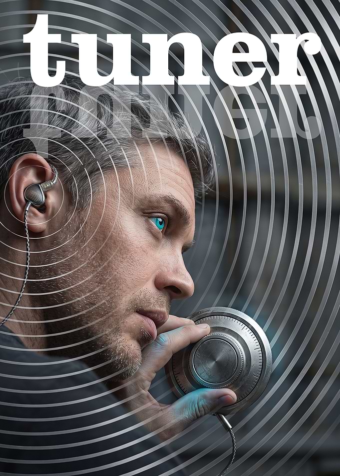 Man Tuning Audio Equipment