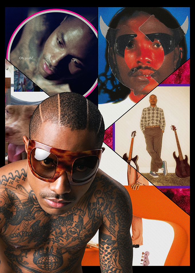 Steve Lacy Collage Poster