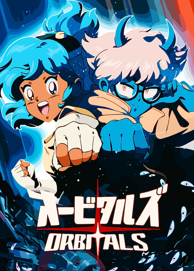 Orbitals Video game Poster