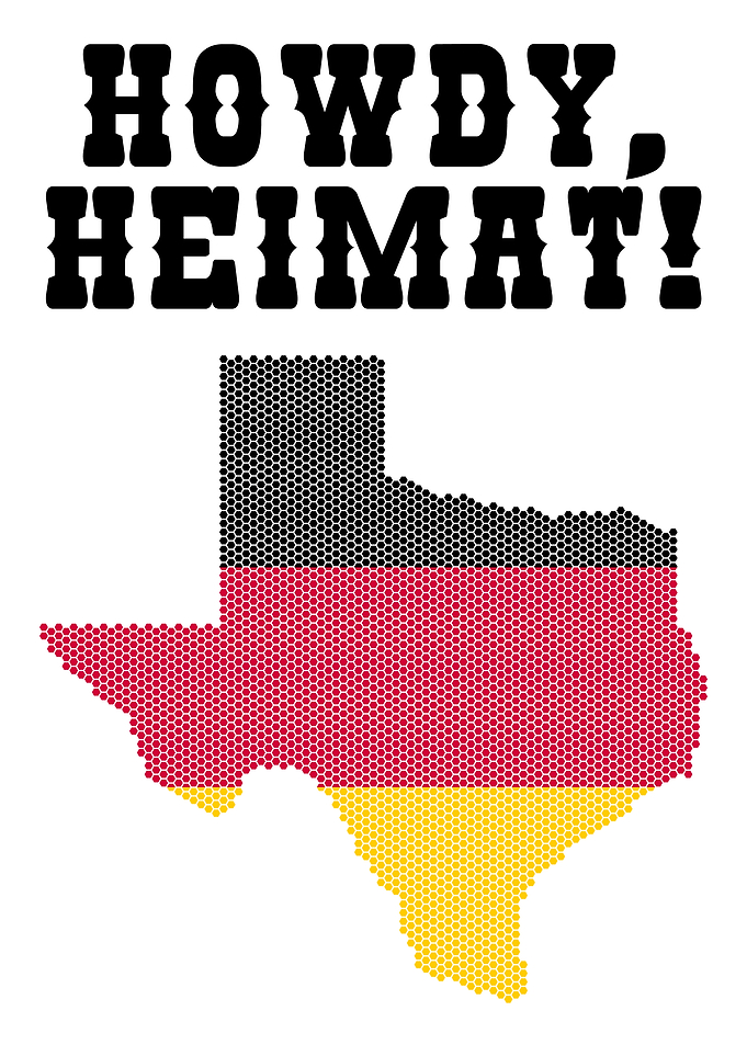 Howdy Heimat Texas Germany Map