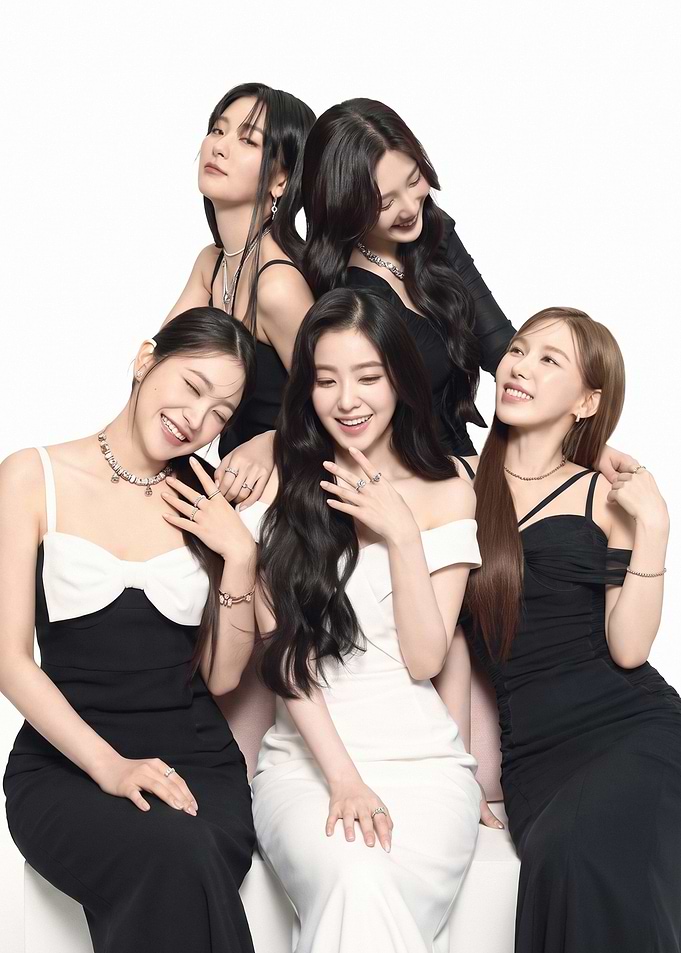 Red Velvet Members in Elegant Attire