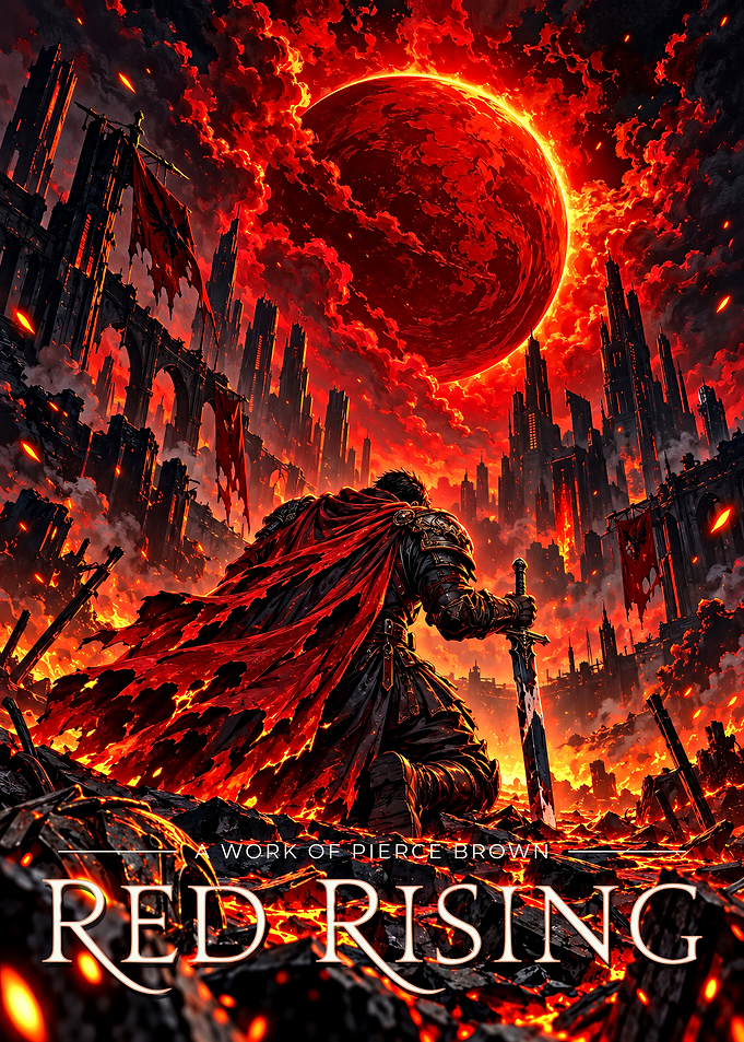 Red Rising Darrow Book Cover Art