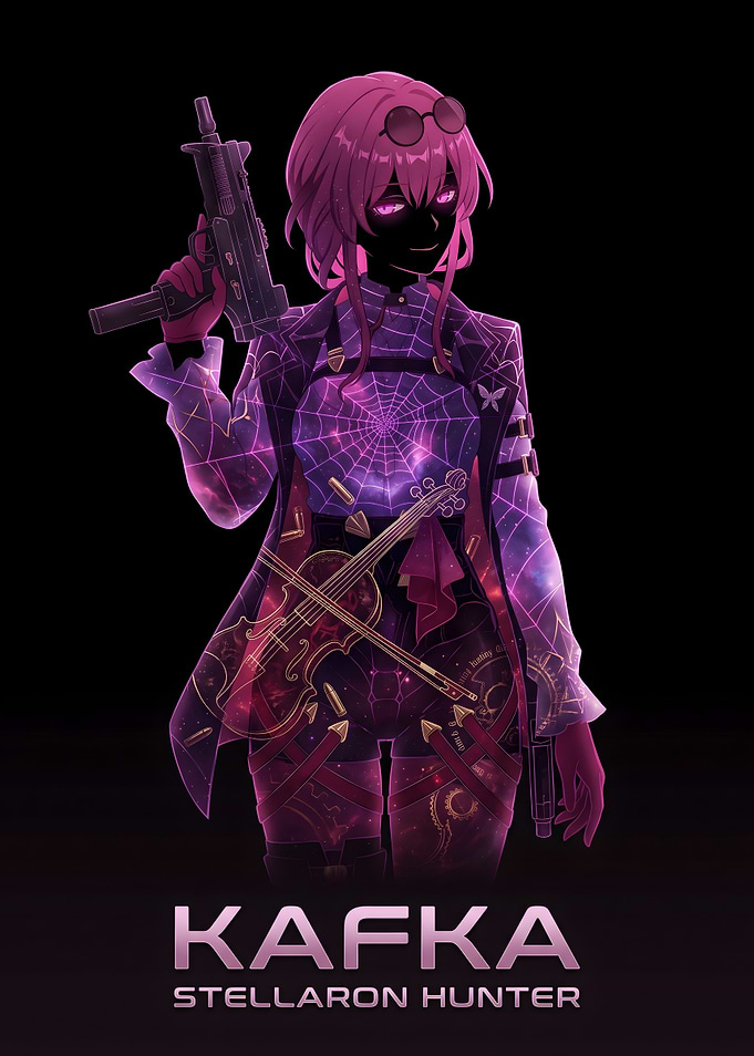 Kafka Honkai Star Rail Poster