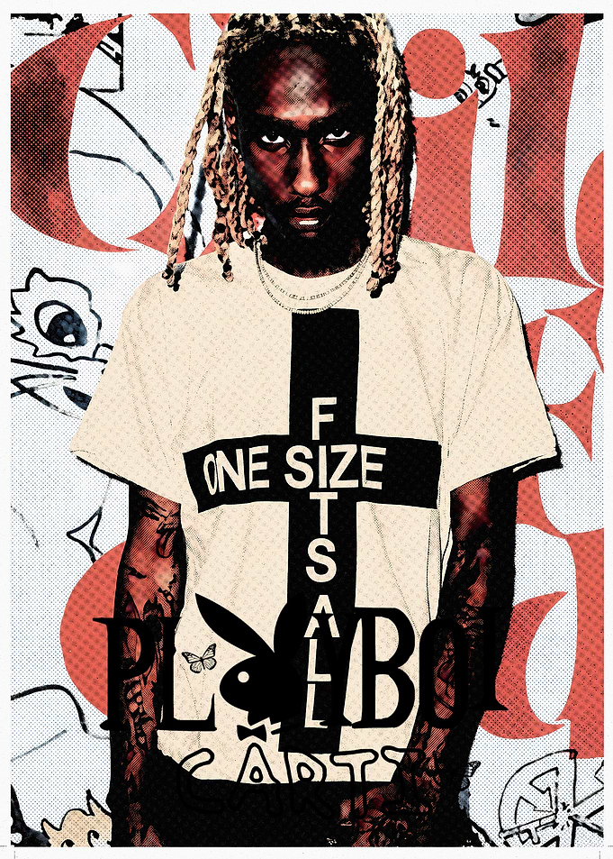 Playboi Carti Graphic T-Shirt Portrait