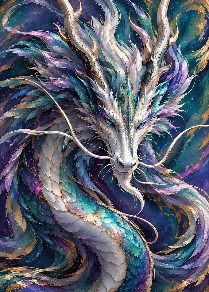 Majestic Ethereal Celestial Dragon