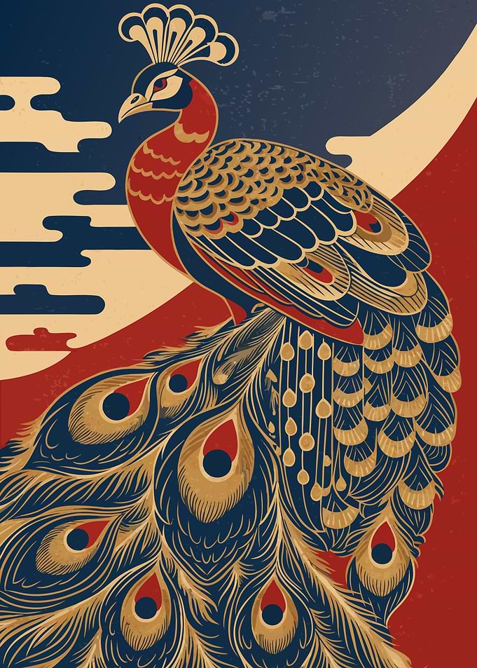 Crimson Peacock