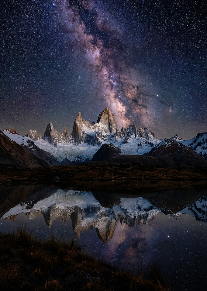 Milky Way over Fitz Roy