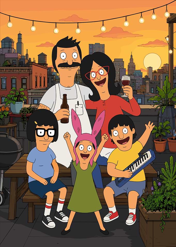 The Belcher Family Rooftop Sunset