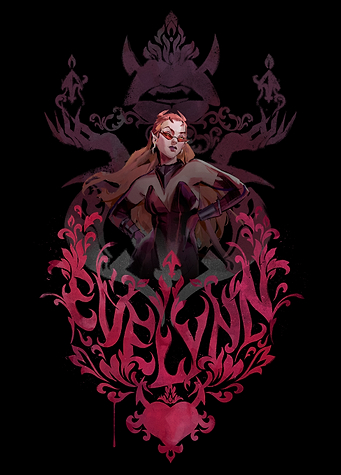 League of Legends - K/DA Evelynn, Gothic Emblem