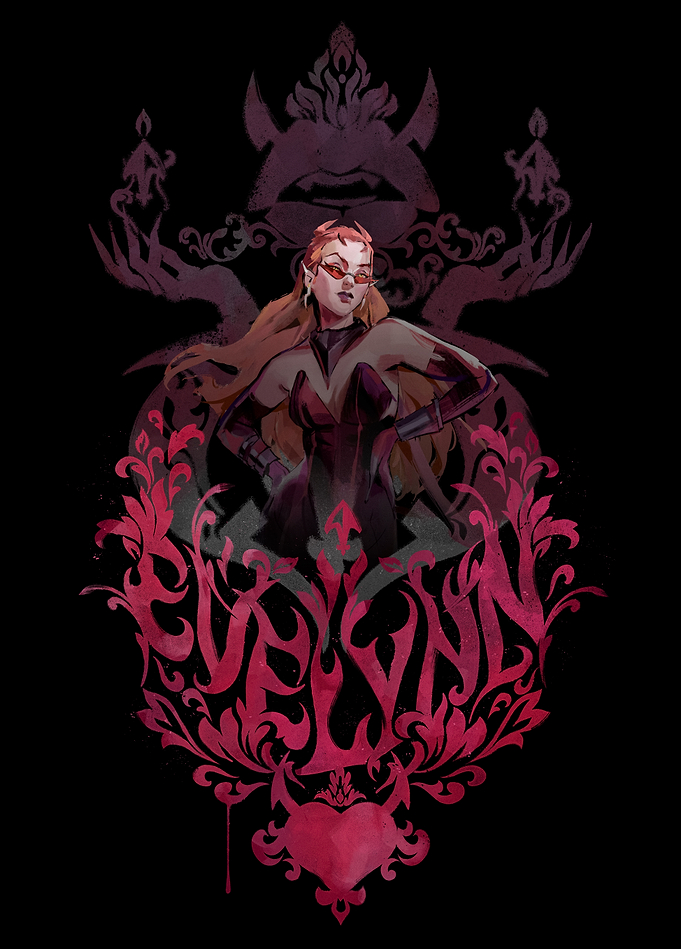 League of Legends - K/DA Evelynn, Gothic Emblem