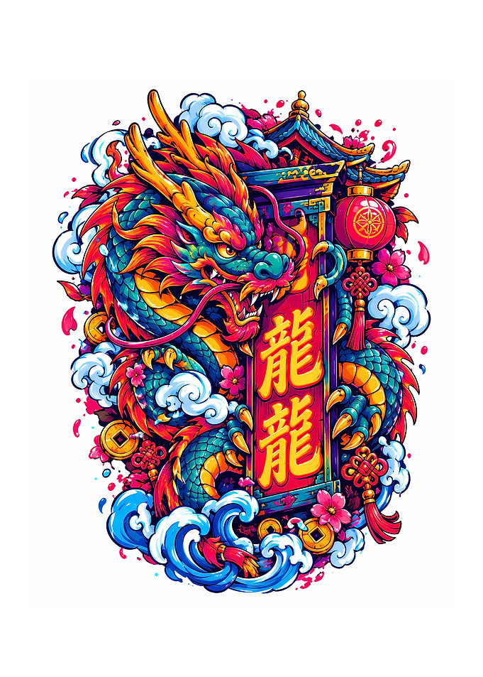Vibrant Dragon