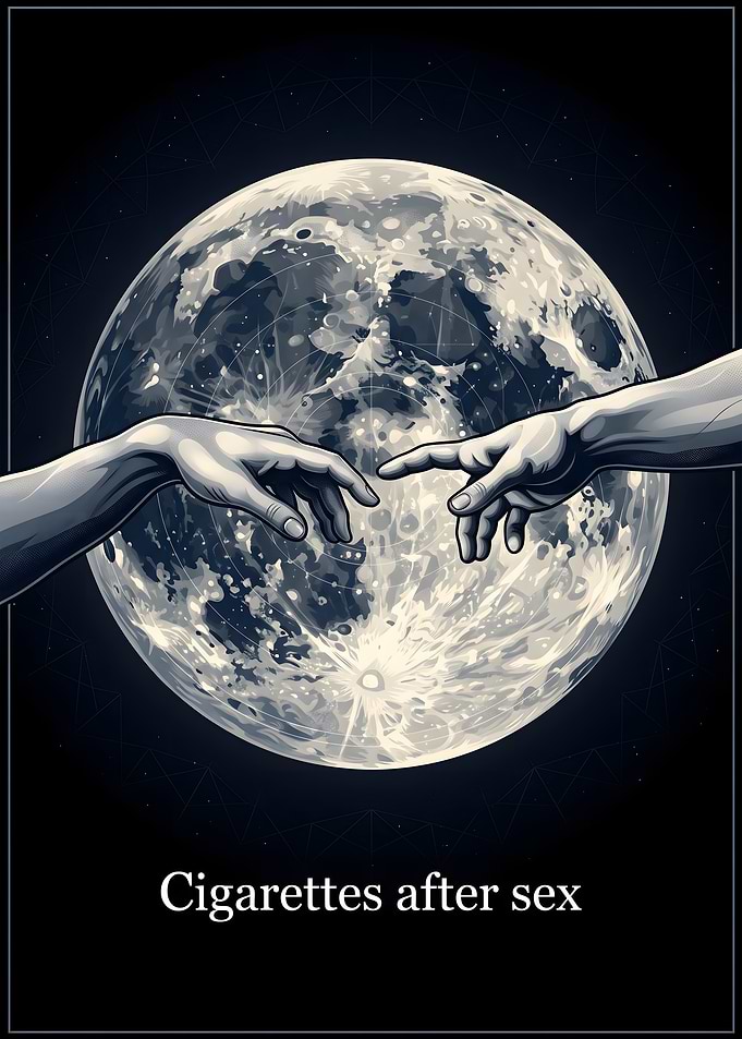 Cigarettes After Sex Moon Poster