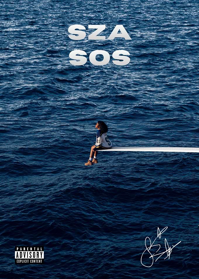 SZA SOS Album Cover Art