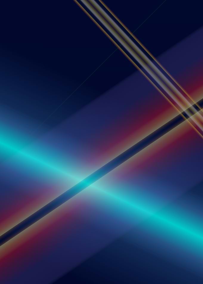 Abstract Neon Light Streaks