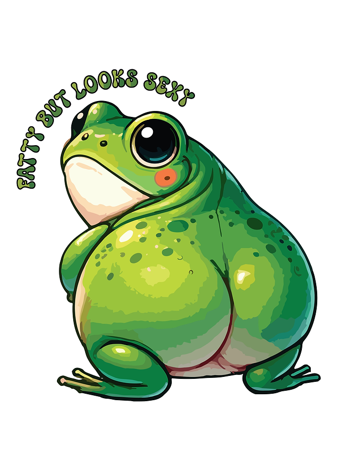 Funny Fatty But Looks Sexy Frog