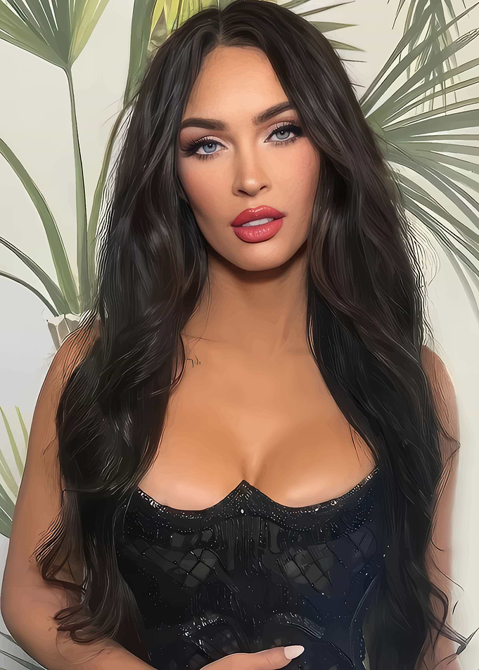 Portrait of Megan Fox