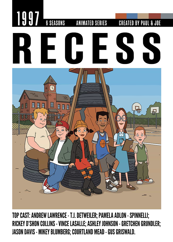 Recess Animated Series Poster