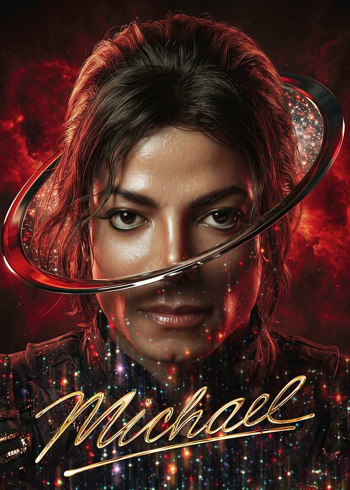 Michael Jackson Cosmic Portrait